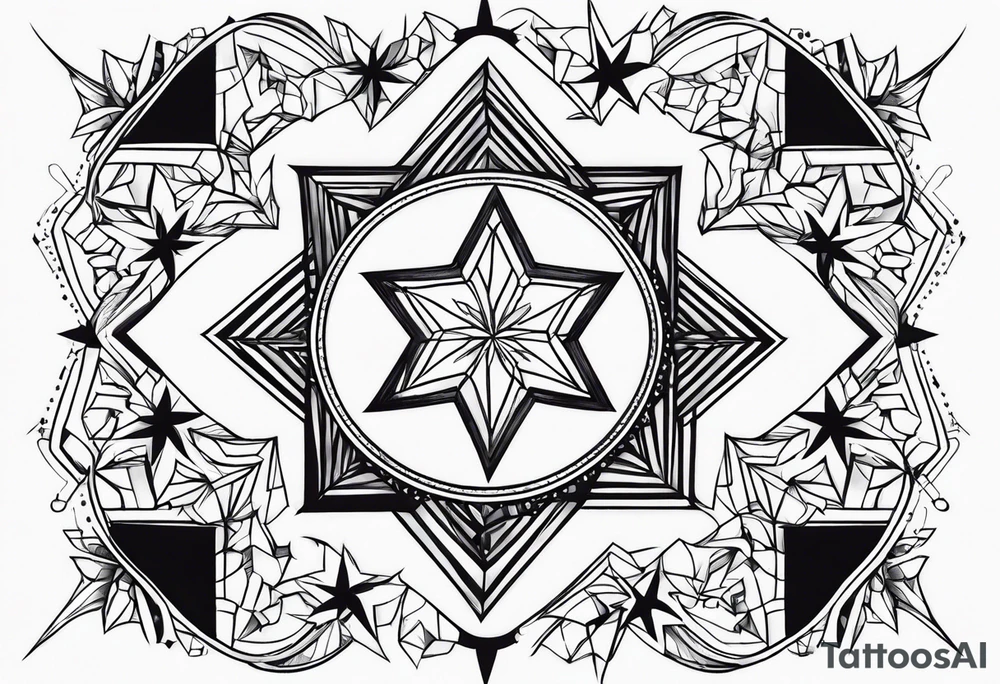 Stars tattoo idea