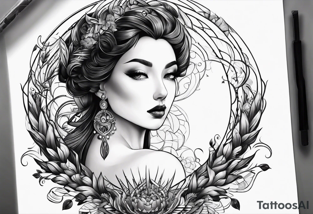 toroid tattoo idea