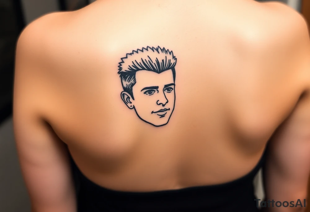 Never Gonna Give You Up Rick Astley meme tattoo idea