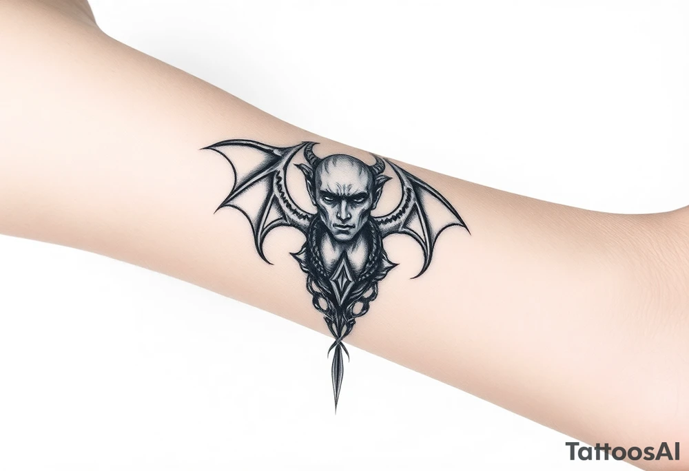 Lucifer tattoo idea