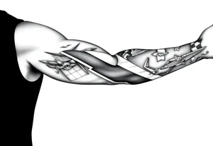 Trinidad and Tobago theme tattoo idea