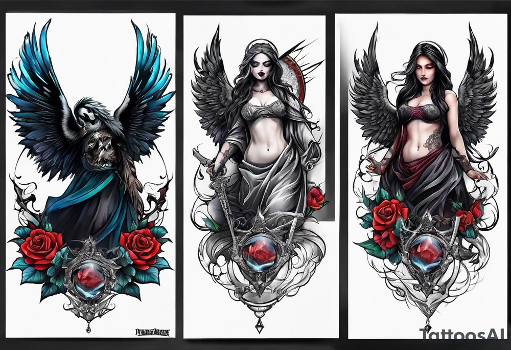 death angel tattoo idea