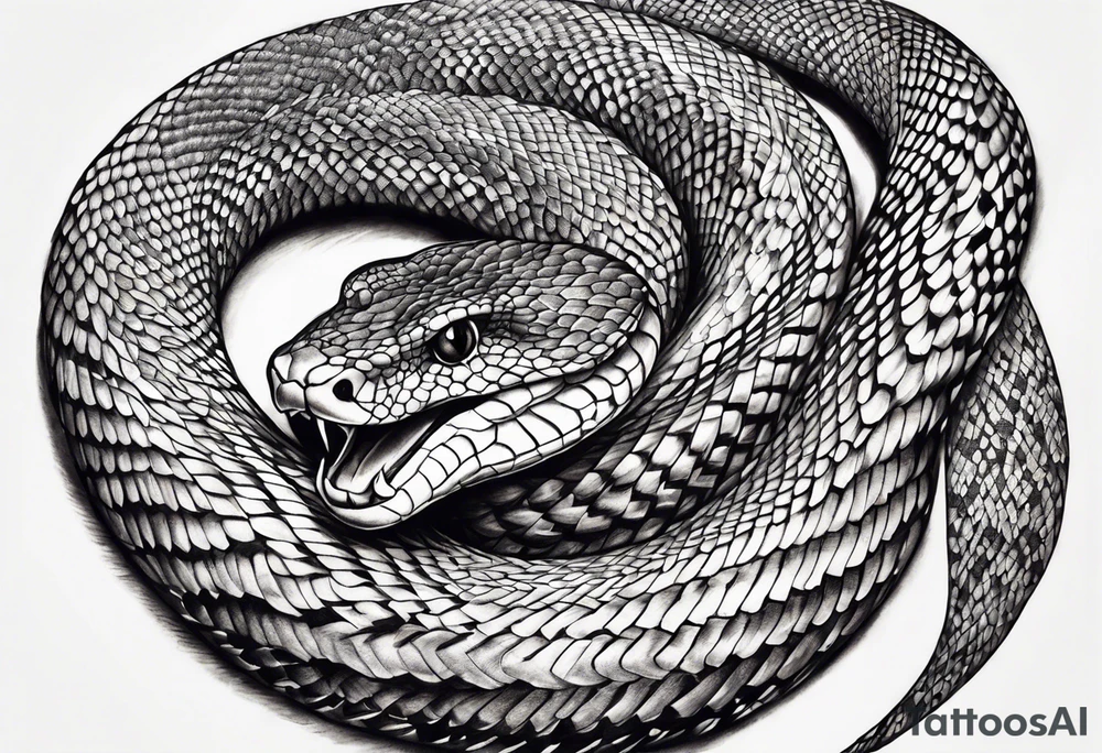 Snake wrapped around my arm tattoo idea