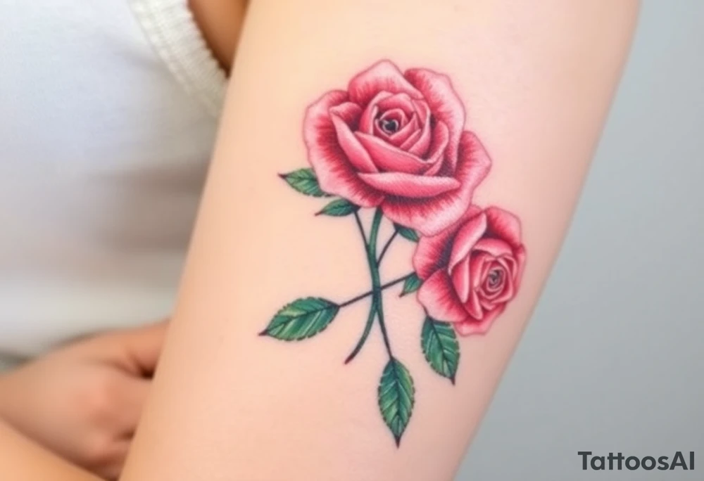 Roses tattoo idea