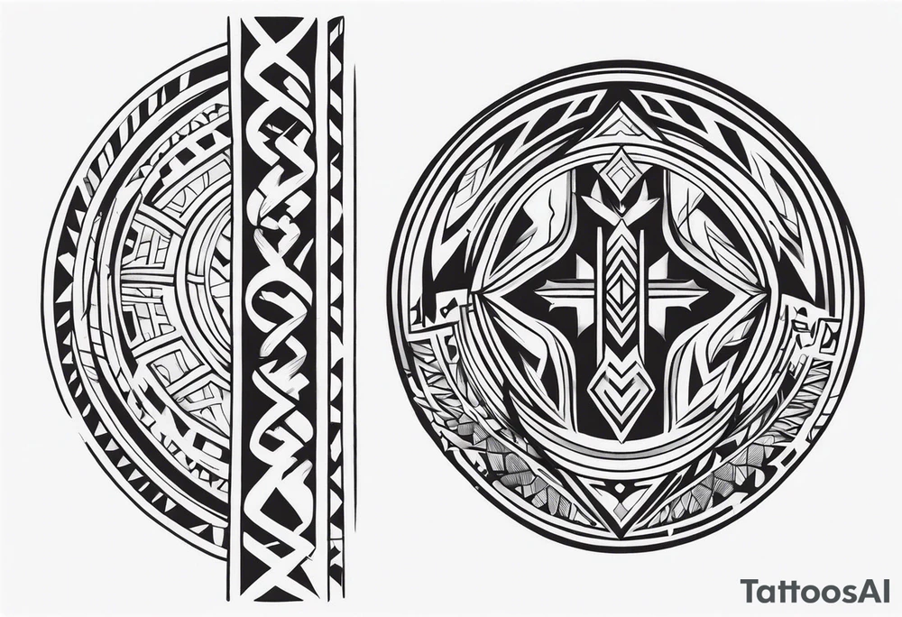 Tribal Memorial Native tattoo idea