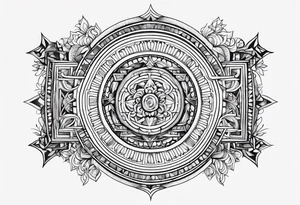 the words: "domine adiuva incredulitatem meam" tattoo idea
