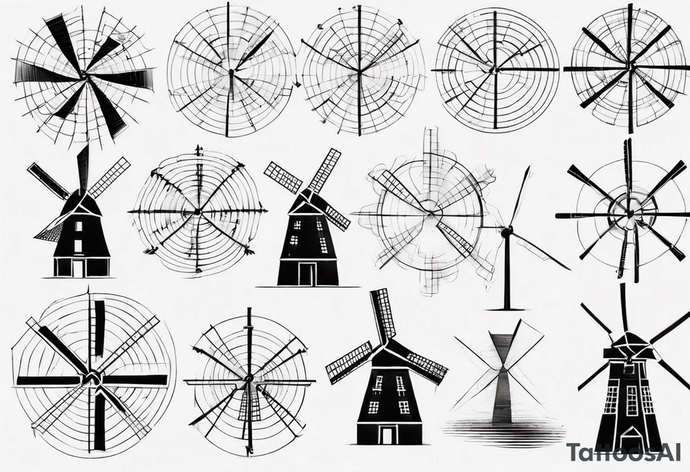 Friendship graph mathematically correct with a prime knot 6,1, dutch windmill graph tattoo idea Friendship graph mathematically correct with a prime knot 6,1, dutch windmill graph tattoo idea