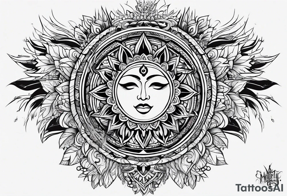 mindfulness peace freedom tattoo idea