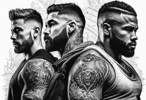 Rucking, brotherhood, fitness, GrowRuck tattoo idea