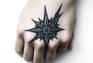 Goth and heavy metal tattoo idea