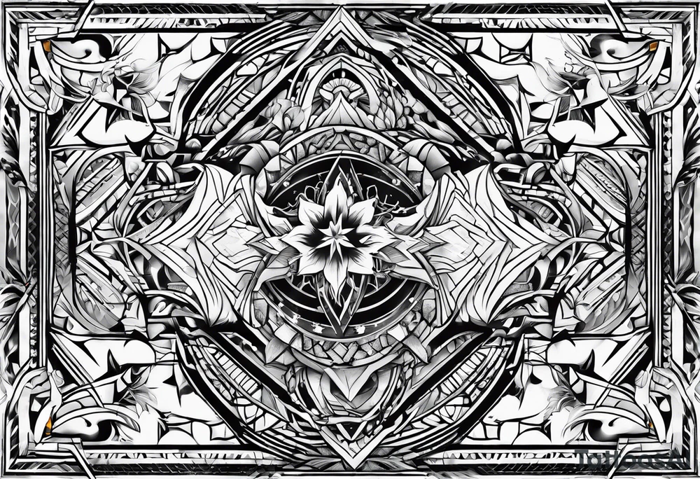 thunder tattoo idea