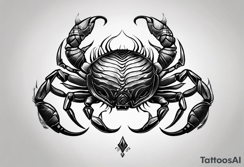 scorpio tattoo idea