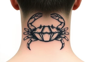 Sign of a caner a crab tattoo idea