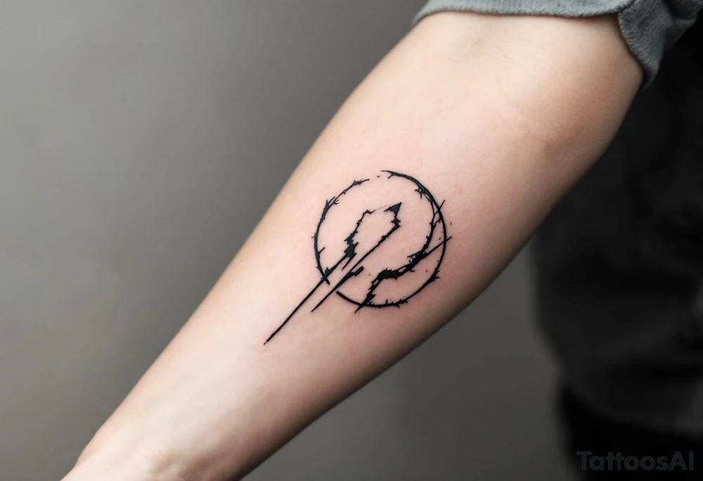 Logo from game S.T.A.L.K.E.R tattoo idea