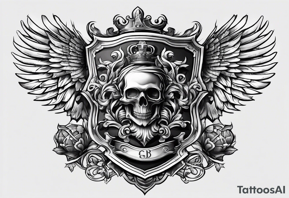 coat of arms tattoo idea