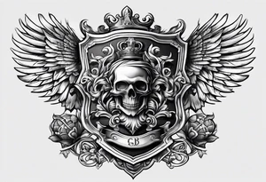 coat of arms tattoo idea