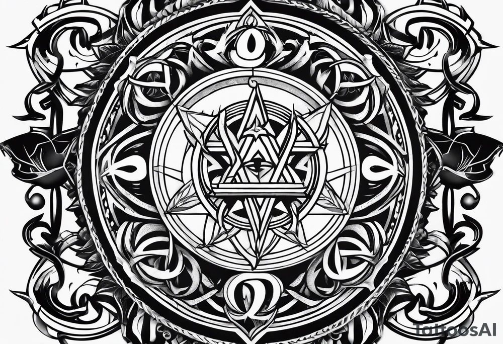 Witch symbol tattoo idea