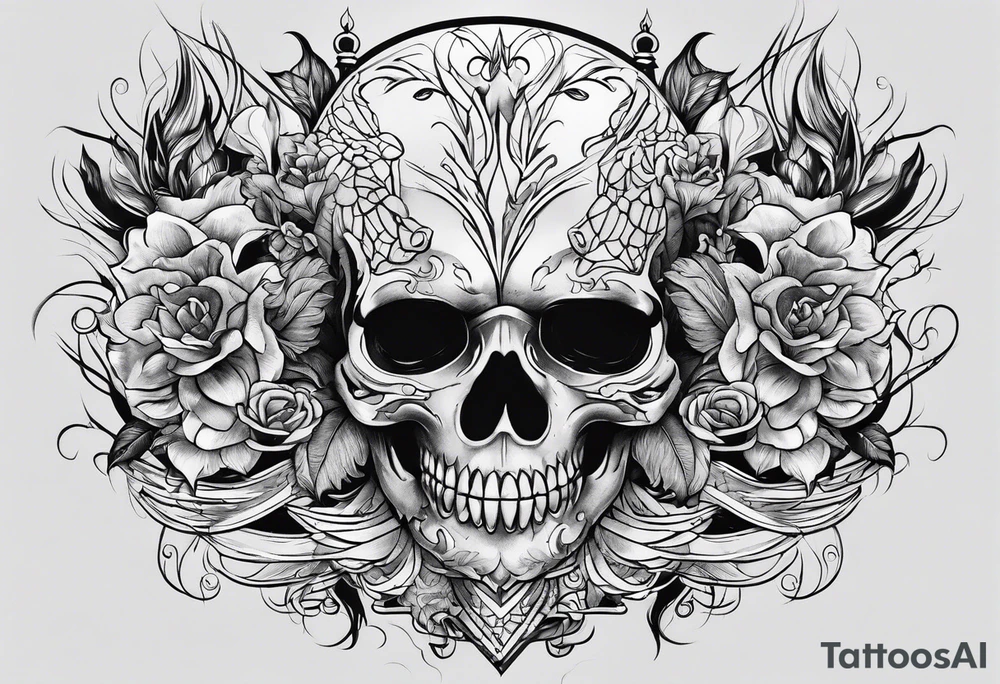 Hells paradise tattoo idea