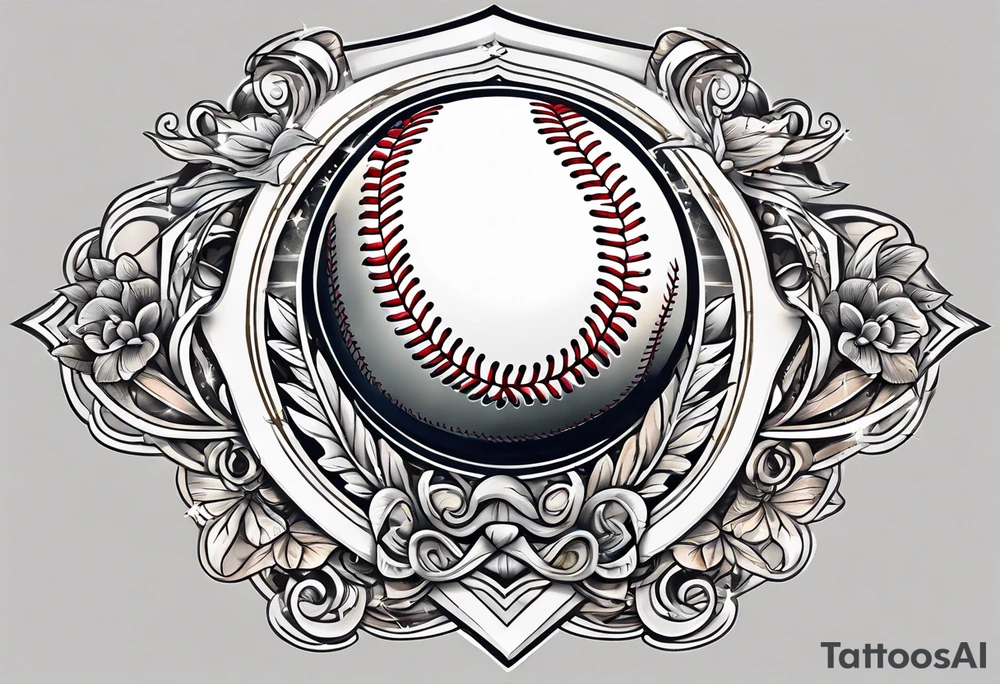Baseball tattoo idea