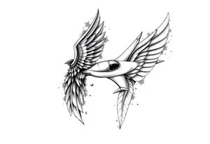 aviation sleeve tattoo idea