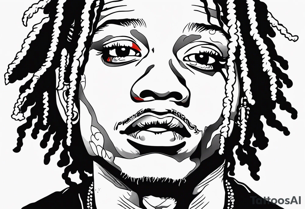 trippie redd album LIFE'S A TRIP music WISH tattoo idea