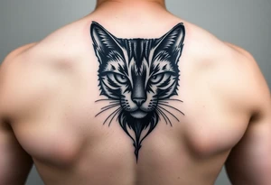 Black Cat tattoo idea