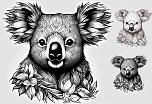 koala tattoo idea