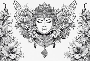 A tattoo for the chest tattoo idea