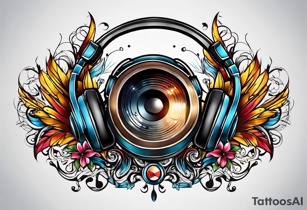 Music tattoo idea