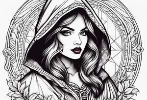Little red riding hood tattoo idea