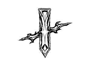 Synbol for light with a small L tattoo idea