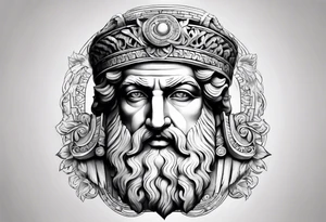 gods Greek for hand tattoo idea