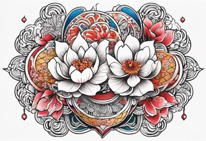Love, source, abundance tattoo idea