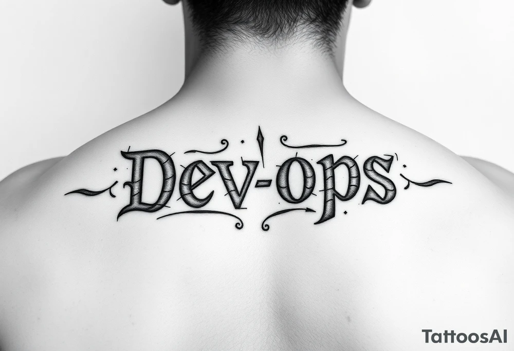 Devops tattoo it words cimputstios etc tattoo idea