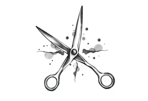 Scissors tattoo idea