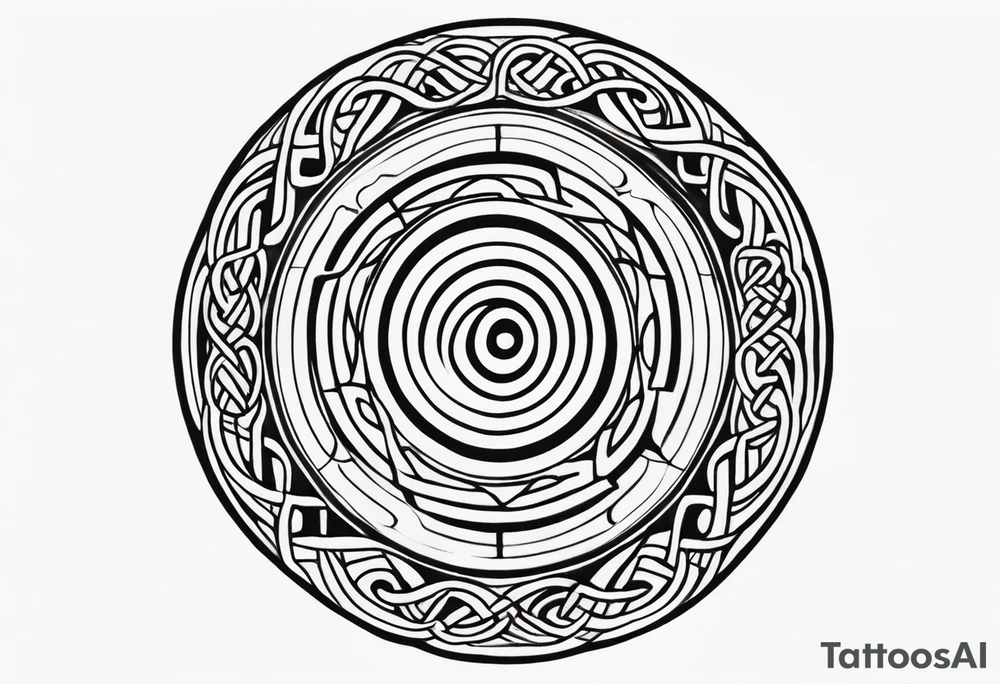 Celtic Spiral tattoo idea