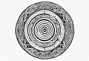 Celtic Spiral tattoo idea