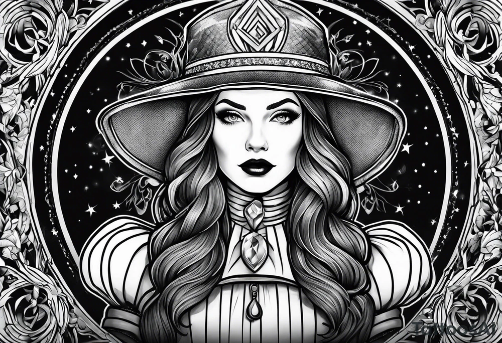 full arm sleeve very dark wizard of oz tattoo idea full arm sleeve very dark wizard of oz tattoo idea