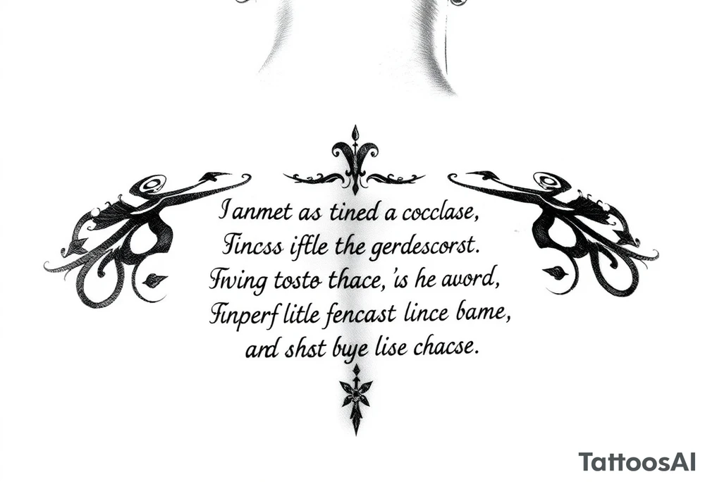 Quotes tattoo idea