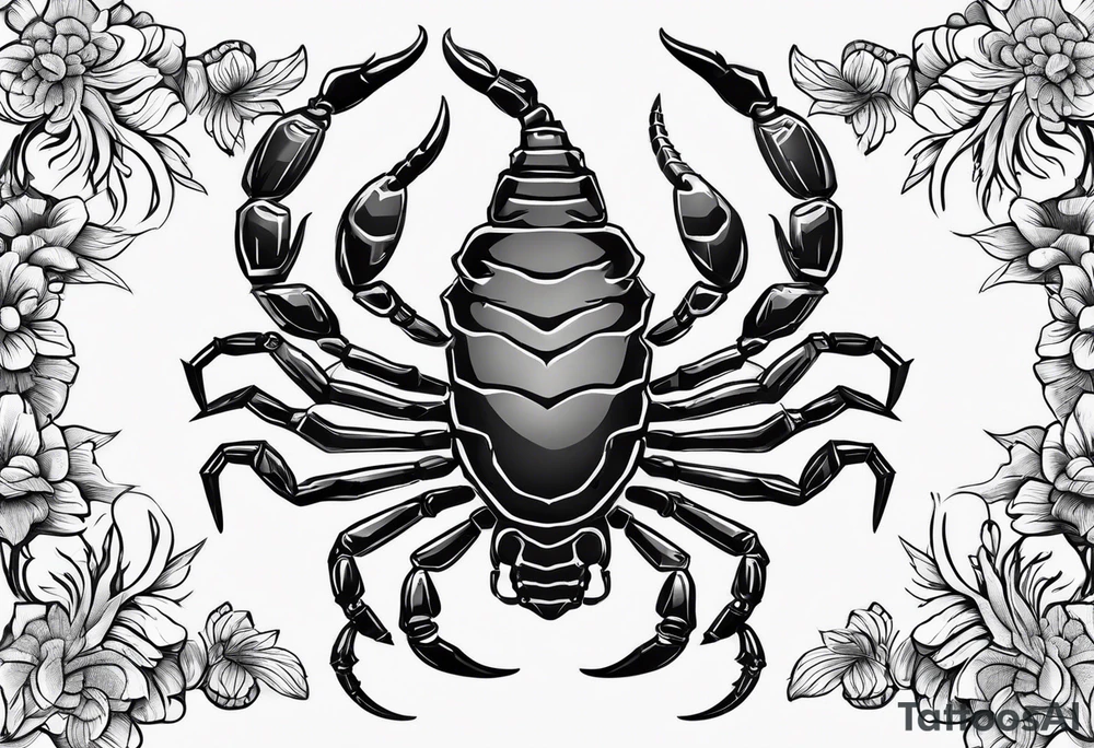 Scorpion tattoo idea