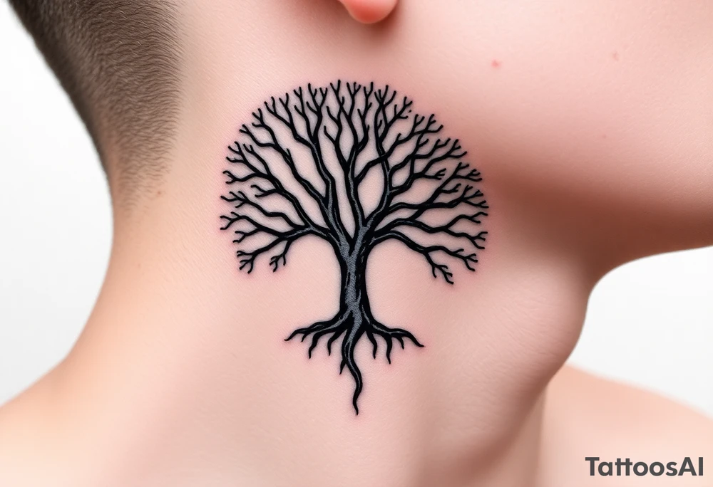 tree of life tattoo idea