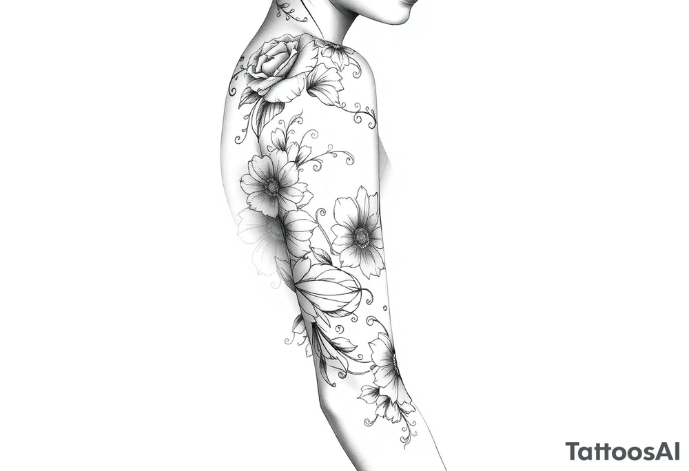 Newspaper style tattoo idea