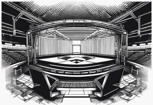 Truss, music, mix stadion, faders tattoo idea