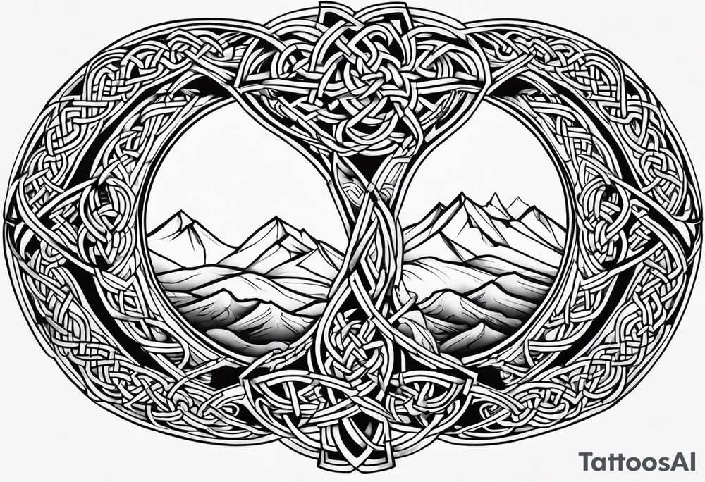 Celtic Viking sleeve tattoo tattoo idea