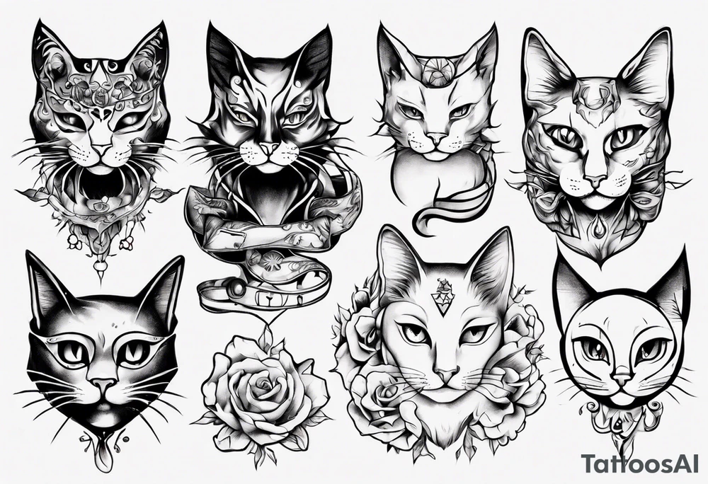 meow meow tattoo idea