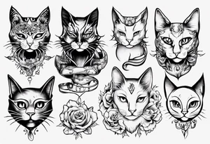 meow meow tattoo idea