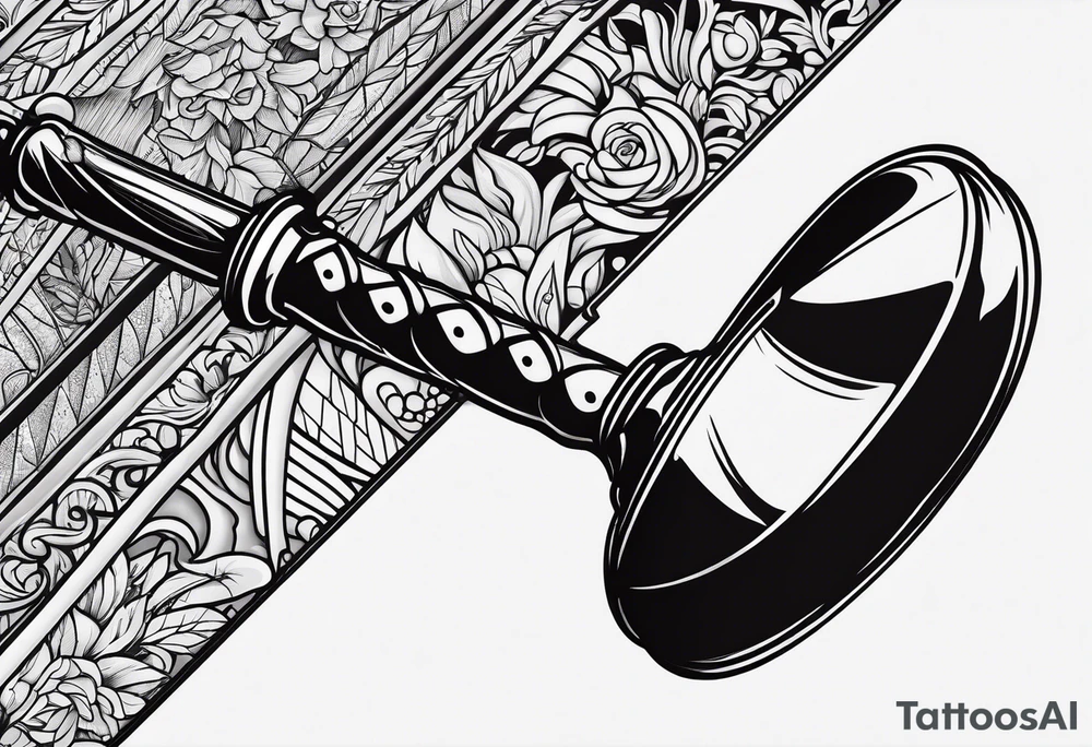 Hammer tattoo idea