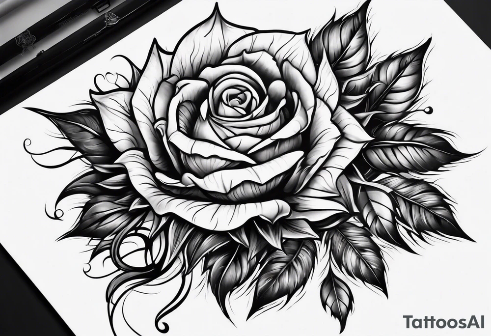 thorns cursed mark tattoo idea