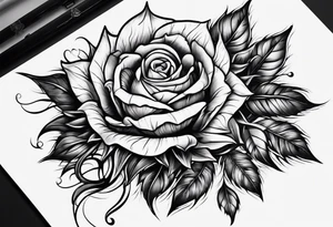 thorns cursed mark tattoo idea