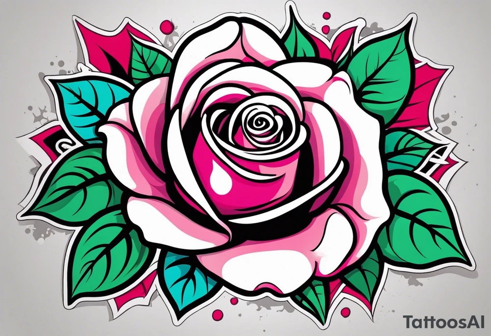 Rose tattoo idea